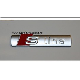 Emblema Audi S-line din metal